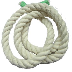 100% White Cotton Rope 3/4" | Zoo-Max