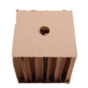 Honey Comb cardboard 3"H x 3"W x 3"LO (H1/2) | Zoo-Max