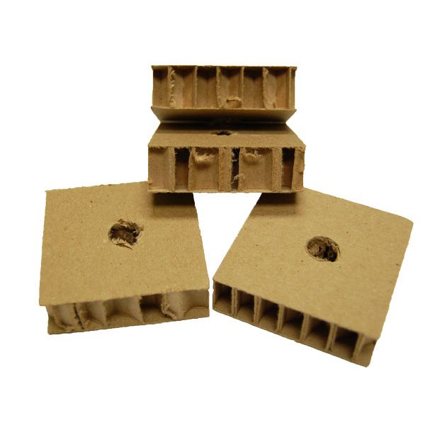 Honey Comb cardboard .75"H X 2.5"W X 2.5"LO (H1/2) | Zoo-Max
