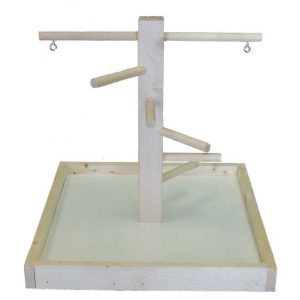 Wood Play Stand Model #1 SM (12" X 12" X 12") | Zoo-Max