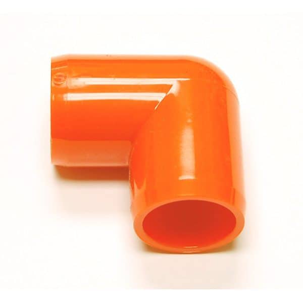 Fitting  7/8"D (Int.1/2")   Orange: Elbow  90 | Zoo-Max